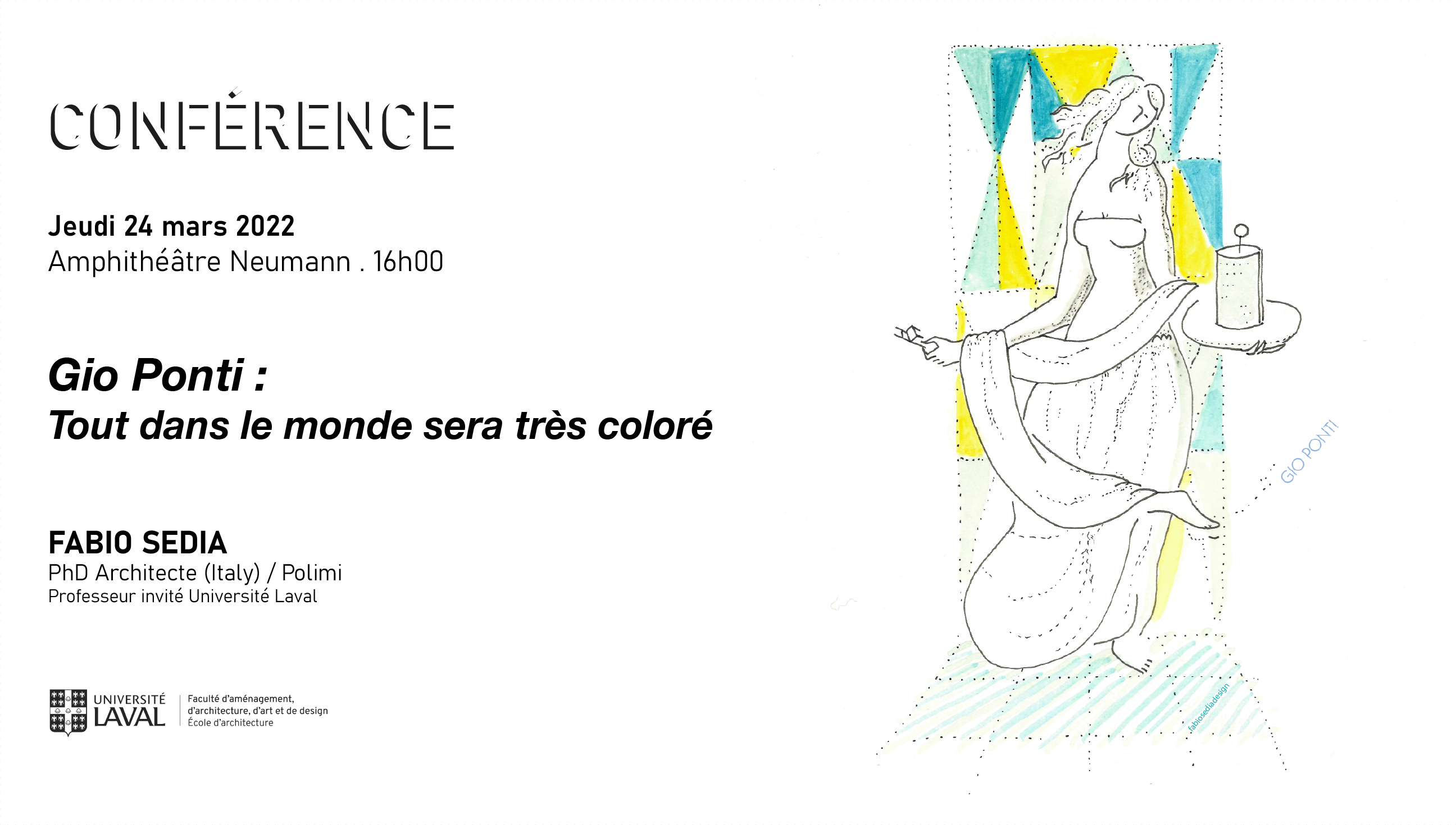 Gio Ponti: Tutto nel mondo sarà molto colorato